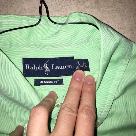 2 polo ralph lauren button down shirts - Picture 3 of 6